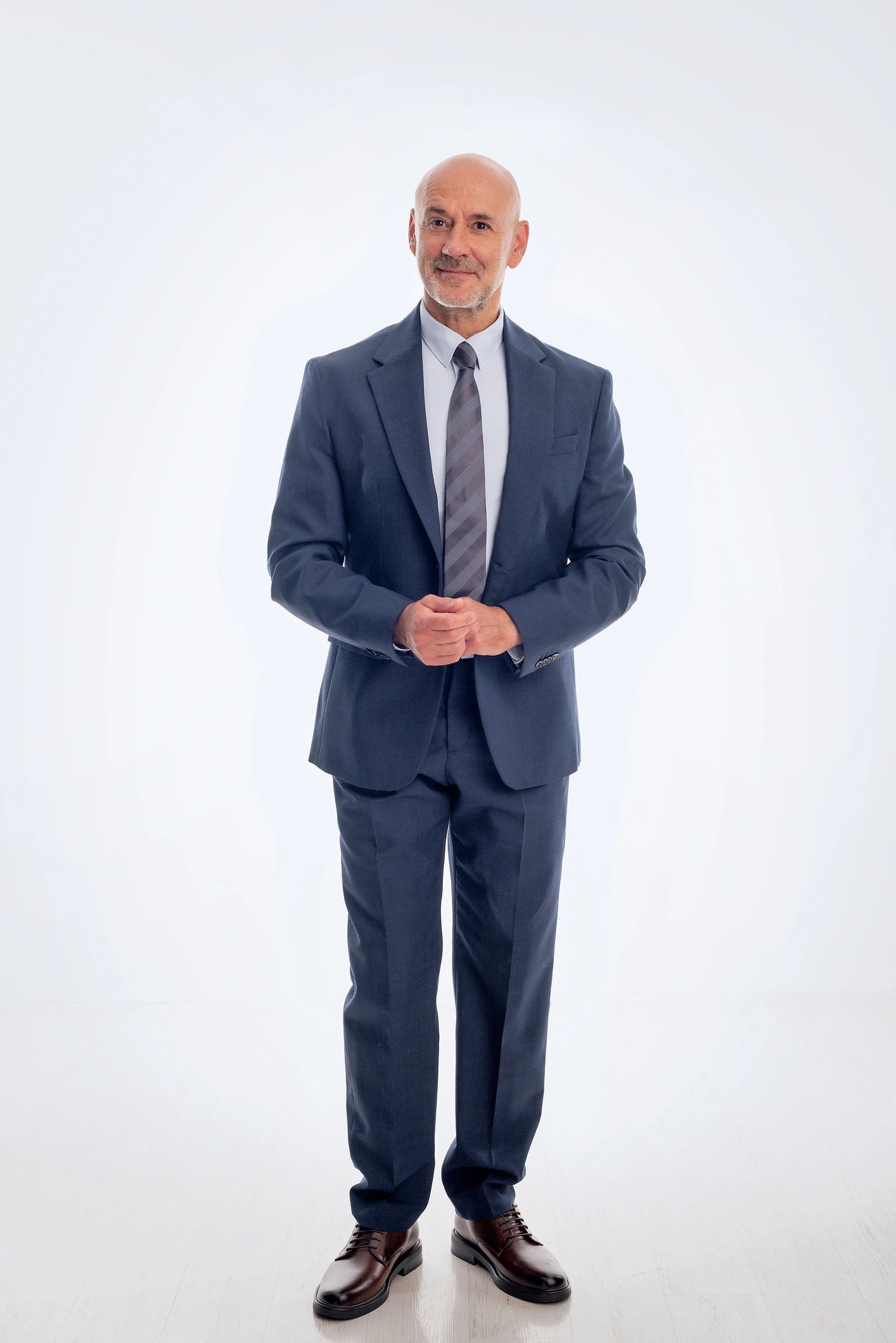 Senior business advisor in a formal portrait